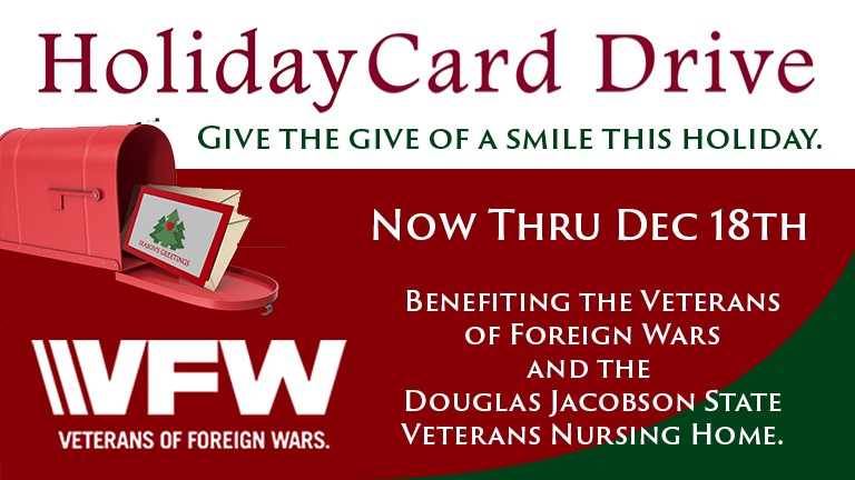 All Injuries Holiday Card Drive To Support Our Veterans