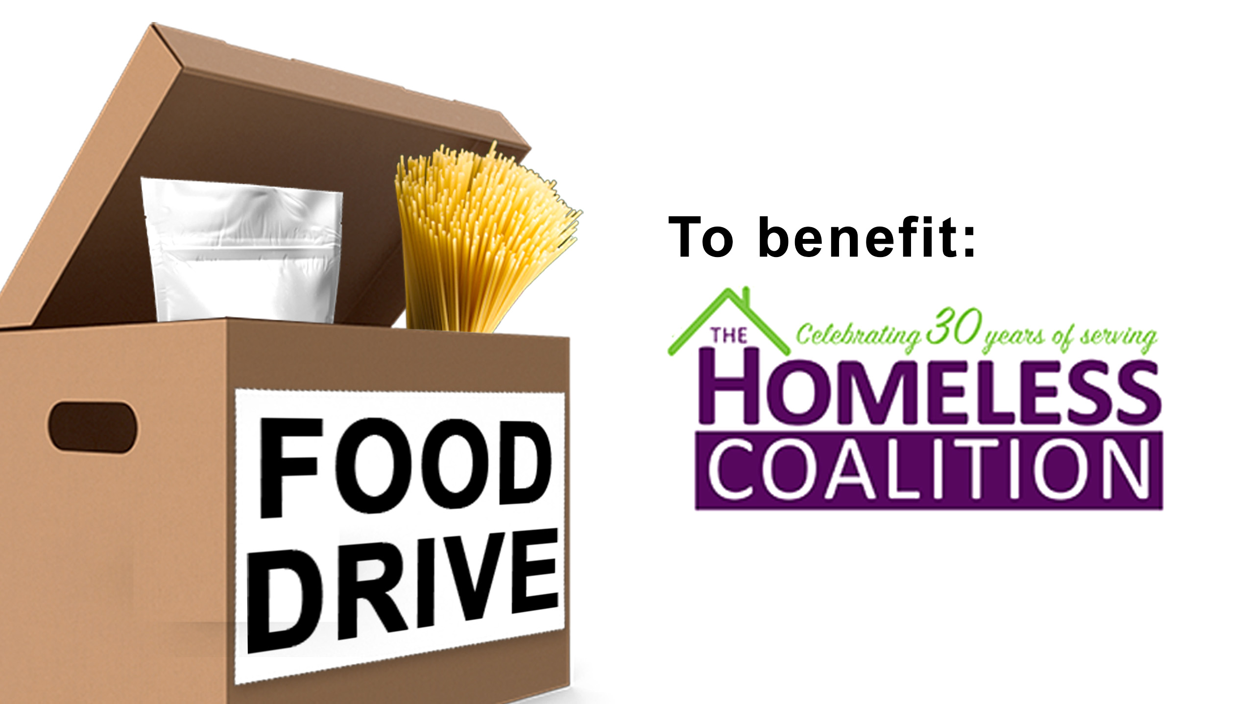 Food Drive In Support Of The Homeless Coalition